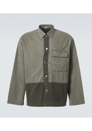 A.Presse Paneled cotton jacket