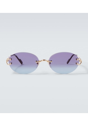 Cartier Eyewear Collection Signature C oval sunglasses