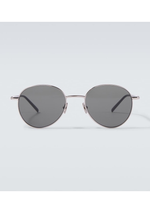 Saint Laurent Logo round glasses