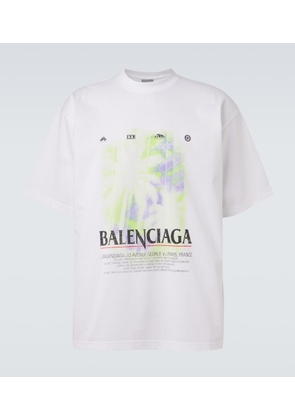 Balenciaga Printed cotton jersey T-shirt