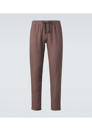 Fedeli Linen straight pants