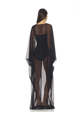 Norma Kamali Caftan in Black. Size M/L. Also in XS/S.