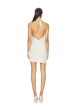 Mother of All Patsy Mini Dress in Cream. Size S. Also in M, XS.