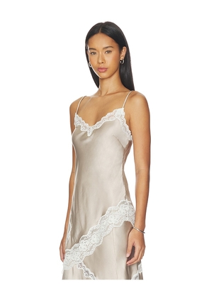Lovers and Friends Vallin Top in Taupe. Size XXS. Also in M, L, XL.