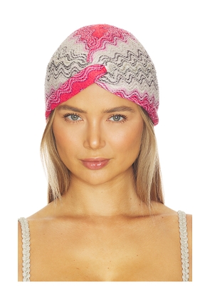 Missoni Turban in Pink Multi in Pink.