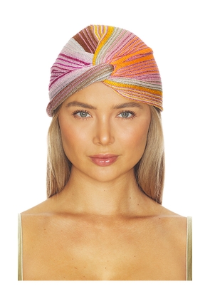 Missoni Turban in Stripe Multi in Multi.