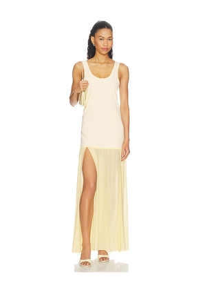 OW Collection x REVOLVE Lyanna Maxi Dress in Yellow. Size XS. Also in L, M, S.