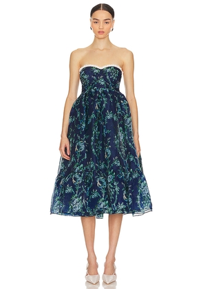 Selkie The French Puff Corset Dress in Blue. Size L. Also in 6X.