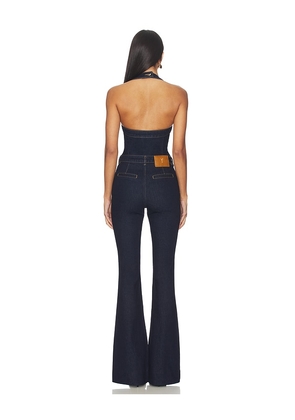 retrofete Irma Jumpsuit in Blue. Size M. Also in L, XS.