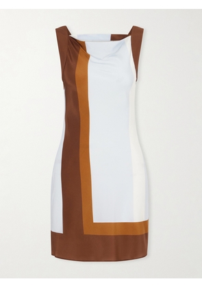 SIR. - Marais Printed Silk Mini Dress - Multi - 00,0,1,2,3,4