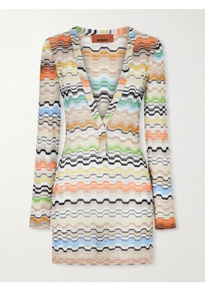 Missoni - Striped Crochet-knit Coverup - Multi - IT36,IT38,IT40,IT42,IT44,IT46,IT48