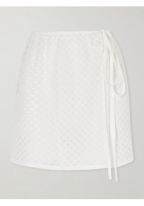 Missoni - Mesh Mini Skirt - White - x small,small,medium,large