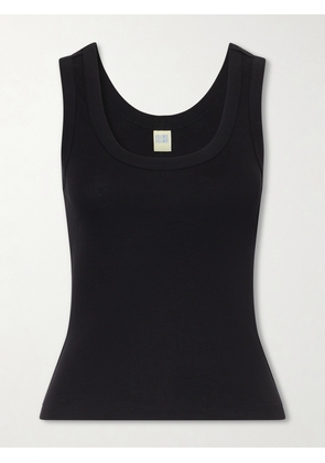 FLORE FLORE - Hillie Organic Cotton-jersey Tank Top - Black - x small,small,medium,large,x large
