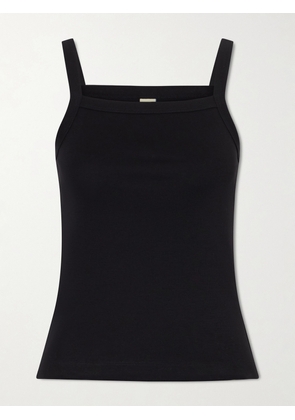 FLORE FLORE - May Organic Cotton-jersey Tank - Black - x small,small,medium,large,x large