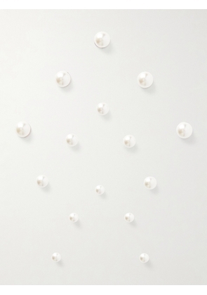 Jennifer Behr - Paige Set Of 15 Hair Magnets - White - One size