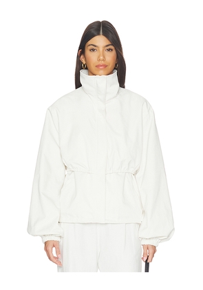 SNDYS Ezrah Jacket in White. Size S. Also in XS, M, L, XL.