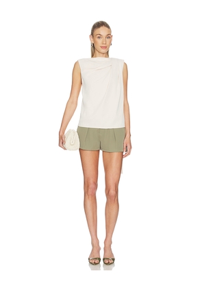 SNDYS Riley Top in Cream. Size S. Also in L, M, XL, XS.