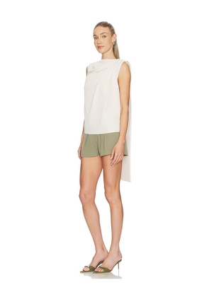 SNDYS Riley Top in Cream. Size S. Also in L, M, XL, XS.