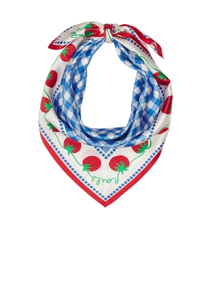 Rails x Giadzy Cosima Scarf in Blue, white, red.