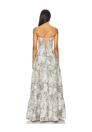 V. Chapman Lucetta Gown in Grey. Size 12. Also in 6.