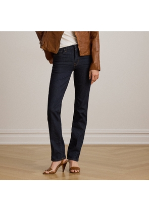 High-Rise Slim Straight Jean