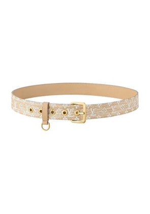 D-Ring Raffia 30mm Belt