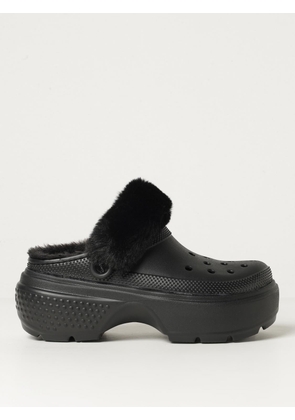 CROCS Flat Shoes Woman color Black
