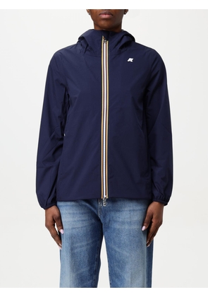 K-WAY Jacket Woman color Blue