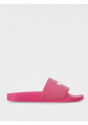 MSGM Flat Sandal Woman color Fuchsia