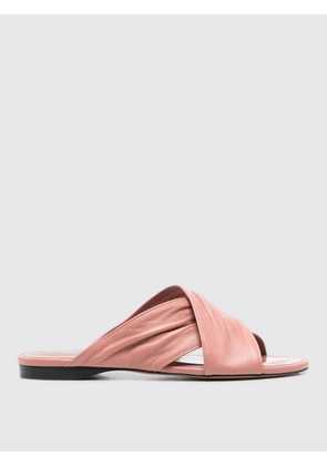 PARIS TEXAS Flat Sandal Woman color Pink