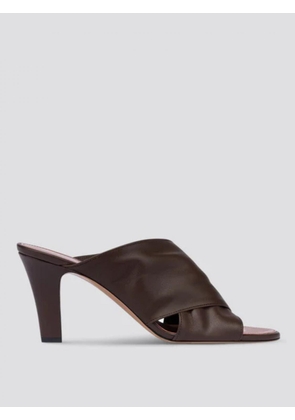 PARIS TEXAS Heeled Sandal Woman color Ebony