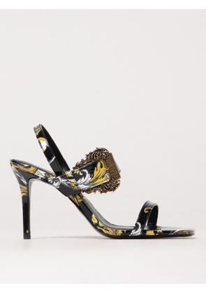 VERSACE JEANS COUTURE Heeled Sandal Woman color Black