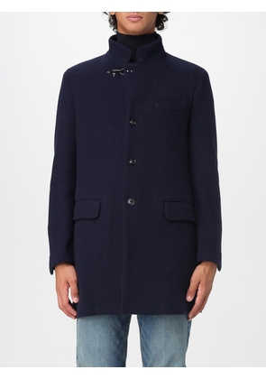 FAY Coat Men color Blue