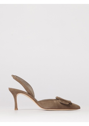 MANOLO BLAHNIK Pump Woman color Dove Grey