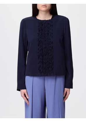 EMPORIO ARMANI Jacket Woman color Blue