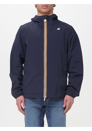 K-WAY Jacket Men color Blue