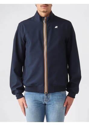 K-WAY Jacket Men color Blue