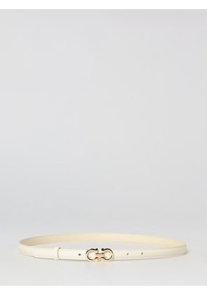 FERRAGAMO Belt Woman color Yellow Cream
