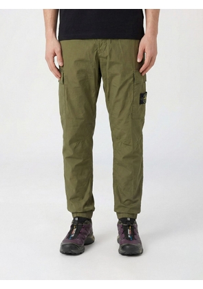 STONE ISLAND Pants Men color Military