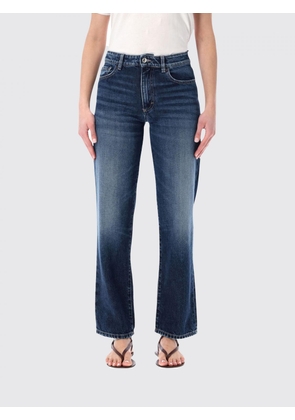 ICON DENIM LOS ANGELES Jeans Woman color Stone Washed