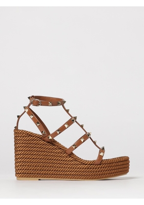 VALENTINO GARAVANI Heeled Sandal Woman color Brown
