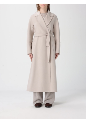'S MAX MARA Coat Woman color Natural