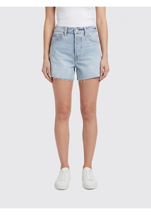 ALEXANDER WANG Shorts Woman color Stone Washed