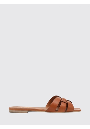 SAINT LAURENT Heeled Sandal Woman color Brown