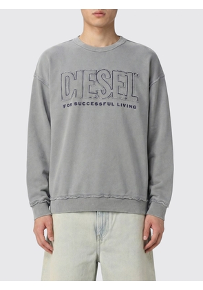 DIESEL Sweatshirt Men color Grey