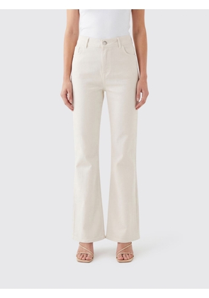FEDERICA TOSI Jeans Woman color Nude
