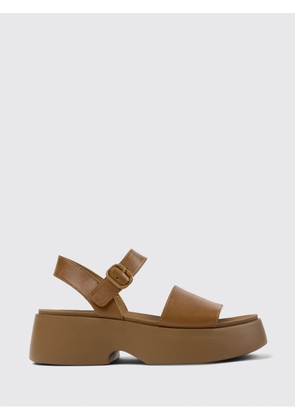 CAMPER Heeled Sandal Woman color Brown