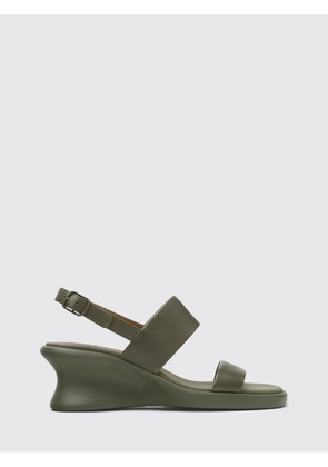 CAMPER Heeled Sandal Woman color Green