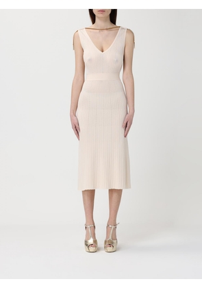ELISABETTA FRANCHI Dress Woman color White