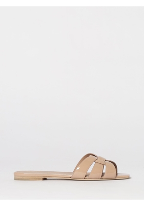 SAINT LAURENT Heeled Sandal Woman color Nude